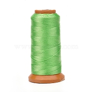 Polyester Threads, for Jewelry Making, Lime, 0.2mm, about 1093.61 yards(1000m)/roll(NWIR-G018-B-14)