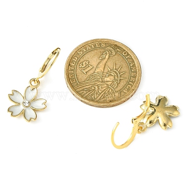 Alloy Enamel Flower Leverback Earrings(EJEW-JE05574)-3