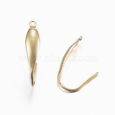 316 Surgical Stainless Steel Earring Hooks(STAS-E147-52G)-2