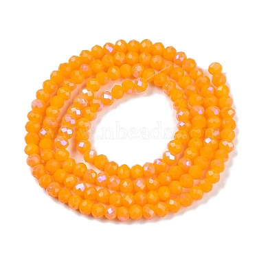 Electroplate Opaque Solid Color Glass Beads Strands(EGLA-A044-P2mm-L29)-2