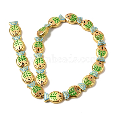 Baking Paint Glass Enamel Beads(GLAA-B035-01B)-2
