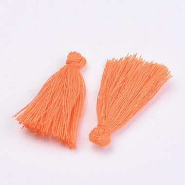 Handmade Polycotton(Polyester Cotton) Tassel Decorations(OCOR-Q024-90)-3