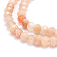 Natural Sunstone Beads Strands(G-E569-H11)-3