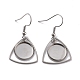 201 Stainless Steel Earring Hooks(STAS-Z036-09P)-1