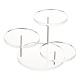 3-Tier Round Acrylic Finger Ring Riser Display Stands(RDIS-WH0004-13)-1