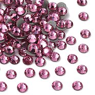 Preciosa&reg Crystal Hotfix Flatback Stones, Czech Crystal, Round(438 11 612 Chaton Rose VIVA 12 &reg), 70010 Rose, SS10(2.7~2.9mm)(Y-PRC-HSS10-70010)