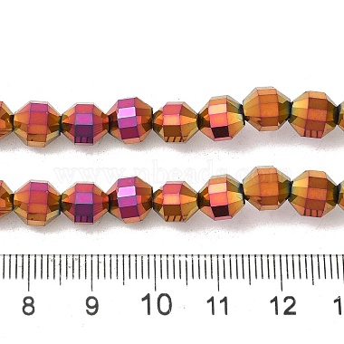 Electroplated Synthetic Non-magnetic Hematite Beads Strands(G-I364-L01-02)-4