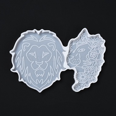 Lion DIY Cup Mat Silicone Molds(DIY-G046-05)-3