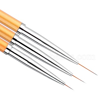 3 unids nail art liner brush(MRMJ-G001-40)-6