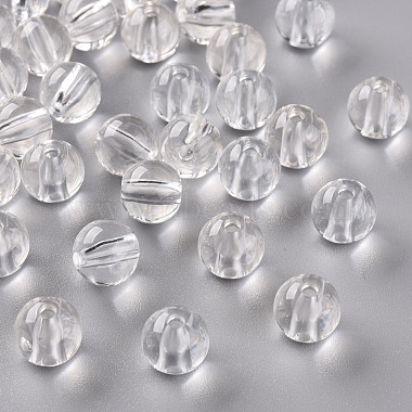 Clear Round Acrylic Beads