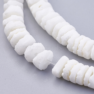 Natural White Shell Beads Strands(X-BSHE-P026-30)-3