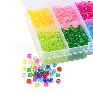 1680Pcs 10 Colors Transparent Acrylic Beads(TACR-YW0001-59)-3