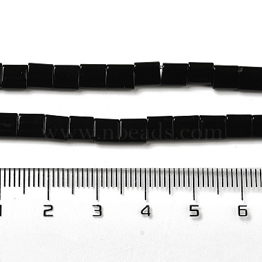 Natural Black Onyx(Dyed & Heated) Beads Strands(G-F762-A16-01)-5