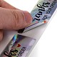 Hot Stamping Self-Adhesive Paper Gift Tag Youstickers(DIY-A023-02F)-5