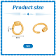 4Pcs Sterling Silver Locking Carabiner(FIND-PH0026-94G)-4