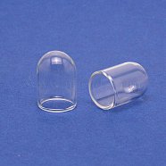 Mini Glass Dome, Glass Display Cover, Clear, 29x20mm, Inner Diameter: 16.3mm(GGLA-WH0032-01C)