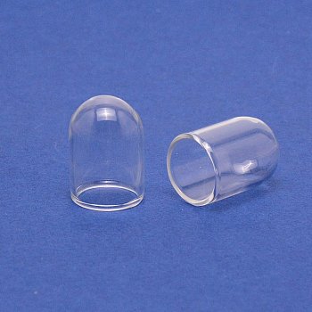 Mini Glass Dome, Glass Display Cover, Clear, 29x20mm, Inner Diameter: 16.3mm