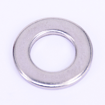 Stainless Steel Flat Washers, Ring, Stainless Steel Color, 23.5x2.3mm, Inner Diameter: 13mm