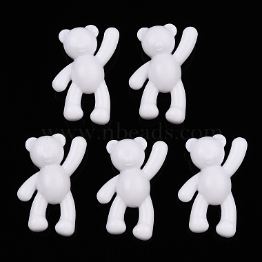 Creamy White Bear Acrylic Pendants