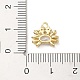 Brass Micro Pave Cubic Zirconia Pendant(KK-H450-01A-G)-3
