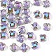 30Pcs Electroplate Glass Beads(EGLA-YW0006-16G)-1