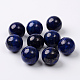 Lapis naturels teints perles rondes lazuli(G-I174-16mm-20)-1