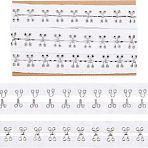 Cotton Hook and Eye Tape, Garment Accessories, Sewing Craft Ornament, with Iron Hook and Eye, White, 25x4.5mm, about 3yards(2.74m)/card(DIY-WH0308-119B)