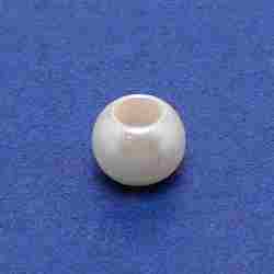 ABS Plastic Imitation Pearl Beads, Round, Creamy White, 11.8x9.5mm, Hole: 5.8mm, about 1700pcs/1000g(KY-WH0097-05C)