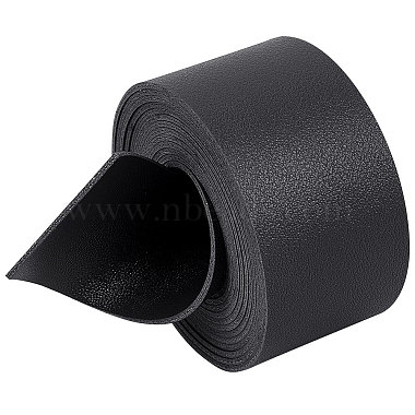 37mm Black Imitation Leather Thread & Cord