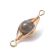 Natural Labradorite Copper Wire Wrapped Connector Charms(PALLOY-JF02518-02)-3