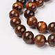 Natural Tiger Eye Beads Necklaces(NJEW-F138-8mm-02)-2
