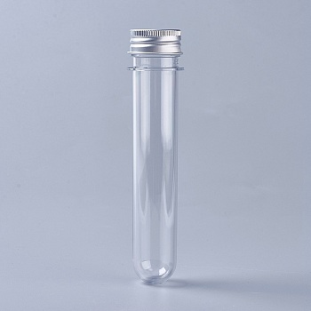 Clear Tube Plastic Bead Containers, with Lid, Clear, 14x3.15cm, Capacity: 45ml(1.52 fl. oz)