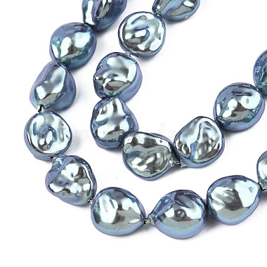 ABS Plastic Imitation Pearl Beads Strands(KY-N015-15-A02)-3