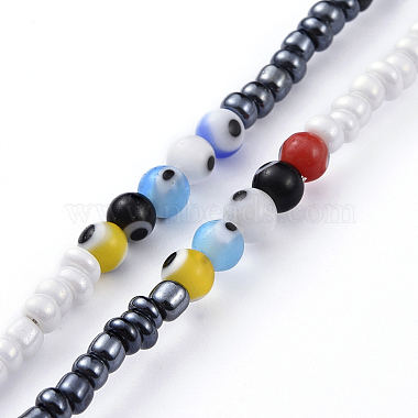 Personalized Beaded Necklaces(NJEW-JN02853-04)-3