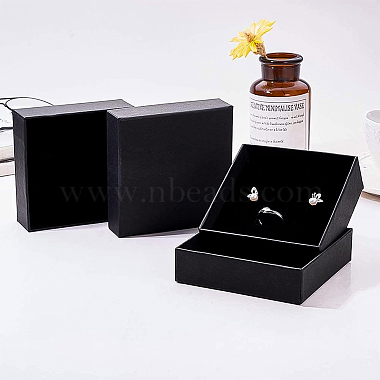 Kraft Paper Cardboard Jewelry Boxes(CBOX-BC0001-15B)-4