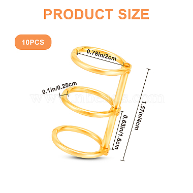 3-リング鉄製ルーズリーフブックバインダーヒンジリング(FIND-WH20018-06A-G)-2