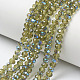 Electroplate Glass Beads Strands(EGLA-A034-T4mm-I19)-1