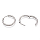 Boucles d'oreilles créoles en acier inoxydable anti-ternissement 201(EJEW-O095-02B)-2