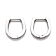 304 Stainless Steel Huggie Hoop Earrings(STAS-J033-14A-P)-2