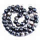 Galvanoplastie perles en agate naturelle brins(G-T131-54A)-2