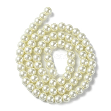 Eco-Friendly Dyed Glass Pearl Round Beads Strands(HY-A008-6mm-RB011)-2