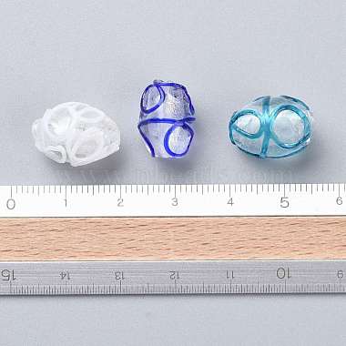 Handmade Lampwork Beads(X-LAMP-R112-M)-4