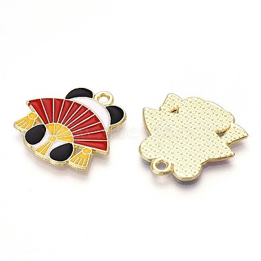 Alloy Enamel Pendants(ENAM-T022-03F)-2