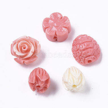 Synthetic Coral Beads(CORA-R019-041)-2