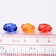 Mixed Color Transparent Faceted Flower Acrylic Beads(X-TACR-S104-M)-4