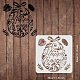 Plastic Reusable Drawing Painting Stencils Templates(DIY-WH0172-337)-2