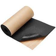 Adhesive Foam Roll, for Art Supplies, Paper Scrapbooking, Cosplay, Halloween, Foamie Crafts, Black, 300~302x6mm, 2m/roll(AJEW-WH0348-262B)