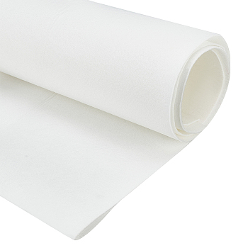 AHADERMAKER Non Woven Felt Fabric, DIY Crafts, White, 91x0.2cm, 2m/sheet, 1 sheet/set