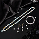 Brins de perles de quartz craquelé synthétiques Aricraft(G-AR0002-26)-4