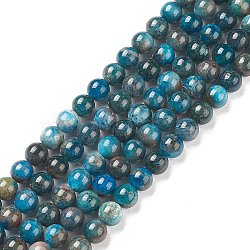 Natural Apatite Beads, Round, 8mm, Hole: 1mm, about 252pcs/250g(G-E481-05-8mm-01)
